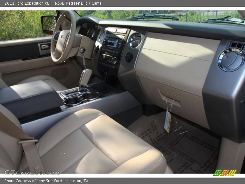Royal Red Metallic / Camel 2011 Ford Expedition XLT