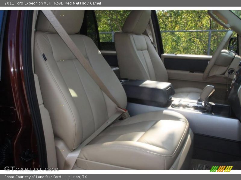 Royal Red Metallic / Camel 2011 Ford Expedition XLT