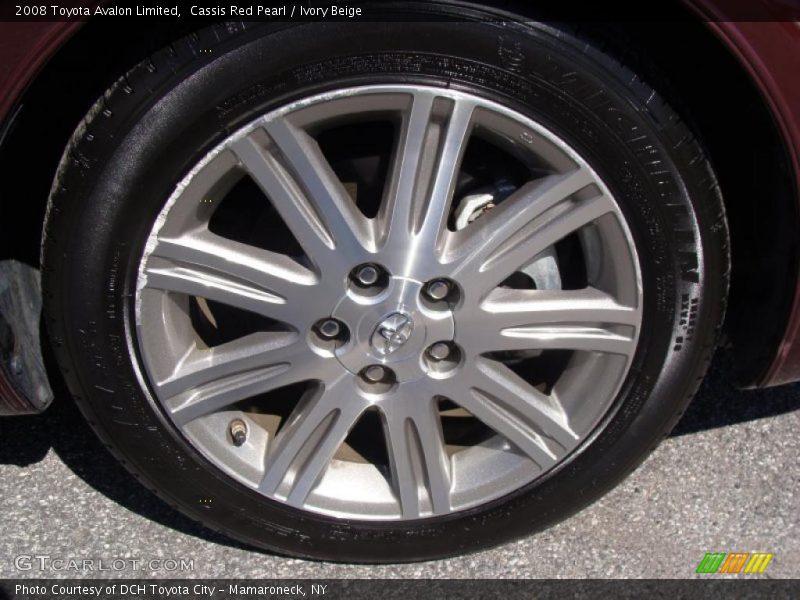 Cassis Red Pearl / Ivory Beige 2008 Toyota Avalon Limited