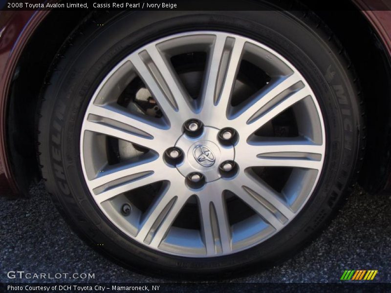 Cassis Red Pearl / Ivory Beige 2008 Toyota Avalon Limited