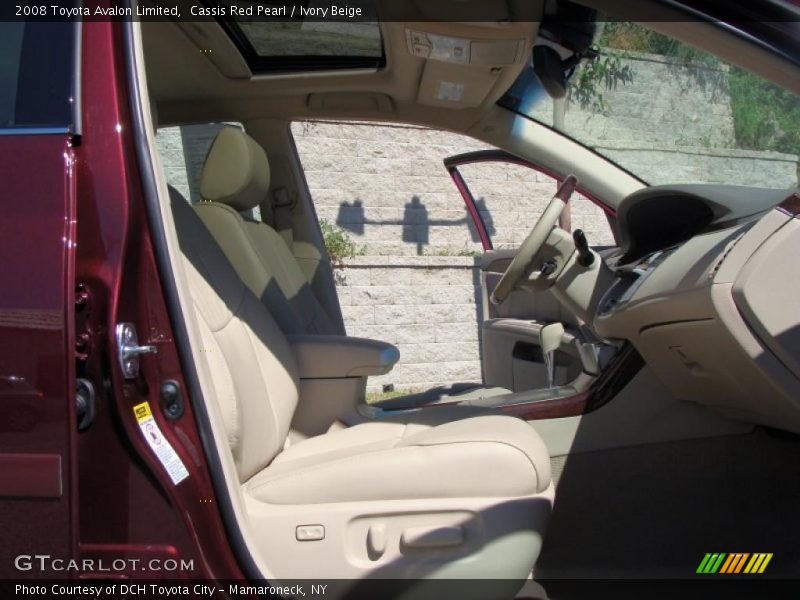 Cassis Red Pearl / Ivory Beige 2008 Toyota Avalon Limited