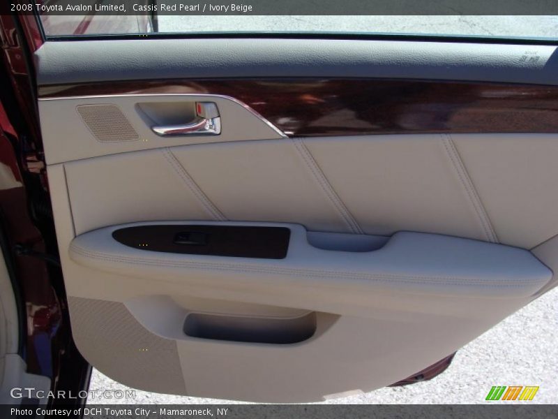 Cassis Red Pearl / Ivory Beige 2008 Toyota Avalon Limited
