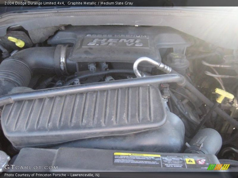 Graphite Metallic / Medium Slate Gray 2004 Dodge Durango Limited 4x4