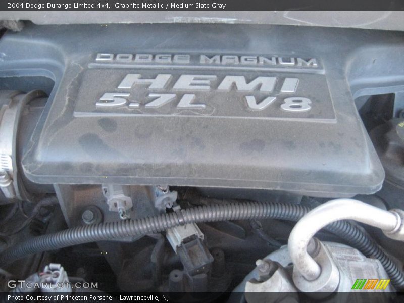 Graphite Metallic / Medium Slate Gray 2004 Dodge Durango Limited 4x4