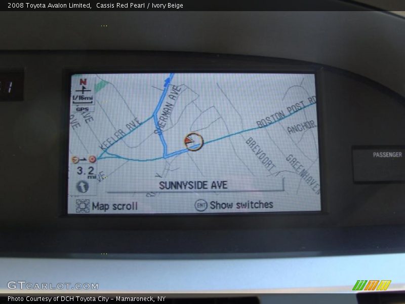 Cassis Red Pearl / Ivory Beige 2008 Toyota Avalon Limited