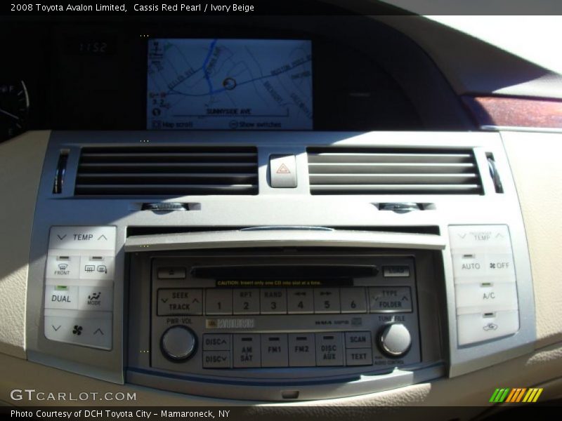 Cassis Red Pearl / Ivory Beige 2008 Toyota Avalon Limited