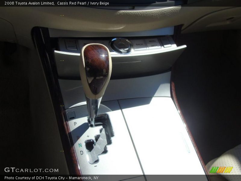 Cassis Red Pearl / Ivory Beige 2008 Toyota Avalon Limited