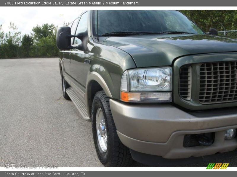 Estate Green Metallic / Medium Parchment 2003 Ford Excursion Eddie Bauer