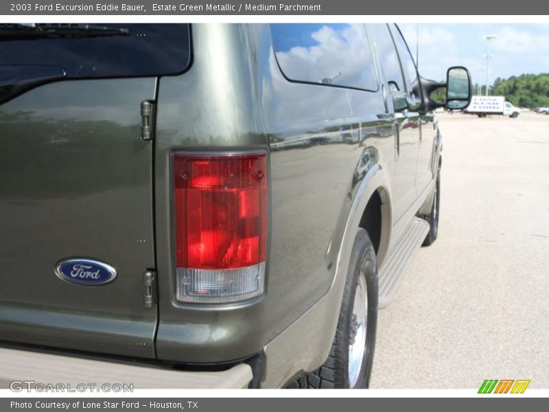 Estate Green Metallic / Medium Parchment 2003 Ford Excursion Eddie Bauer