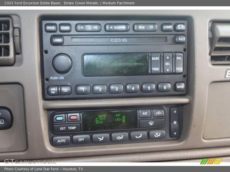 Estate Green Metallic / Medium Parchment 2003 Ford Excursion Eddie Bauer