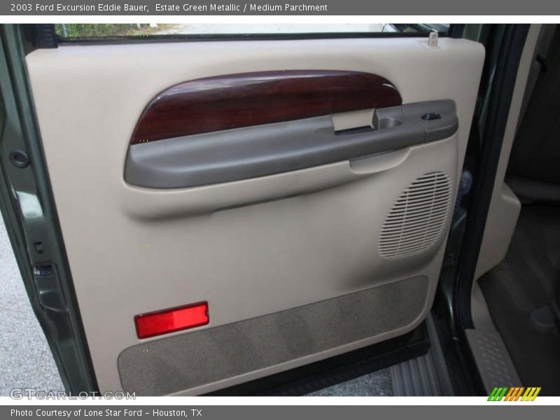 Estate Green Metallic / Medium Parchment 2003 Ford Excursion Eddie Bauer