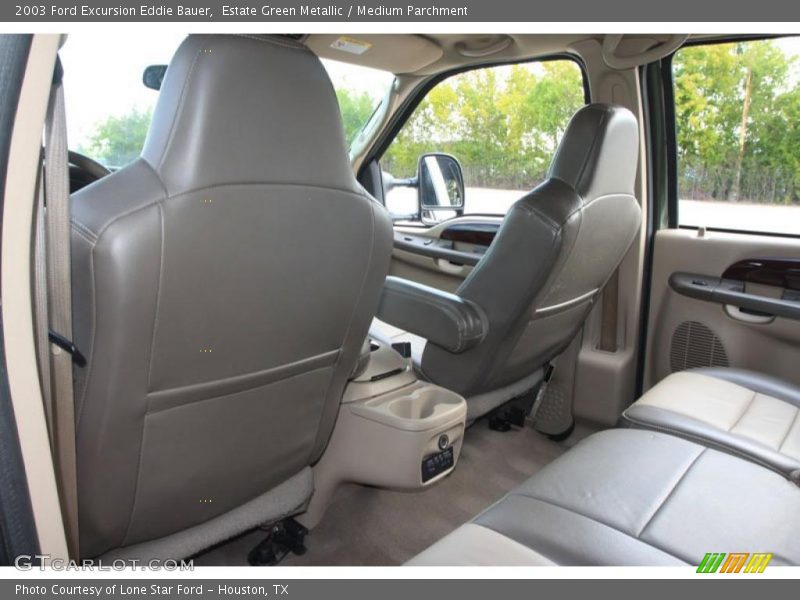 Estate Green Metallic / Medium Parchment 2003 Ford Excursion Eddie Bauer