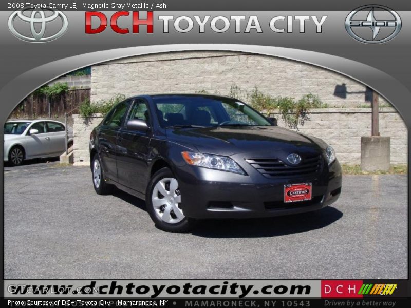 Magnetic Gray Metallic / Ash 2008 Toyota Camry LE