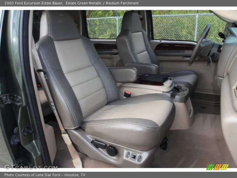 Front Seat of 2003 Excursion Eddie Bauer