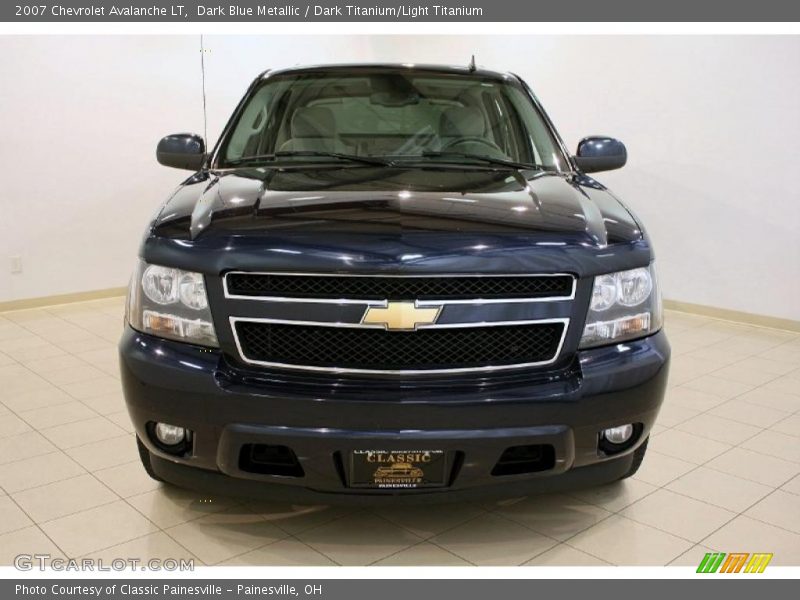 Dark Blue Metallic / Dark Titanium/Light Titanium 2007 Chevrolet Avalanche LT
