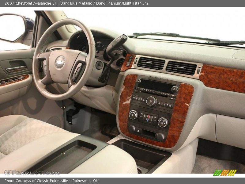 Dark Blue Metallic / Dark Titanium/Light Titanium 2007 Chevrolet Avalanche LT