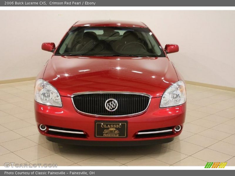 Crimson Red Pearl / Ebony 2006 Buick Lucerne CXS