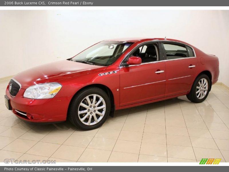 Crimson Red Pearl / Ebony 2006 Buick Lucerne CXS
