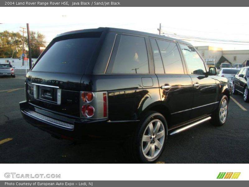 Java Black / Sand/Jet Black 2004 Land Rover Range Rover HSE