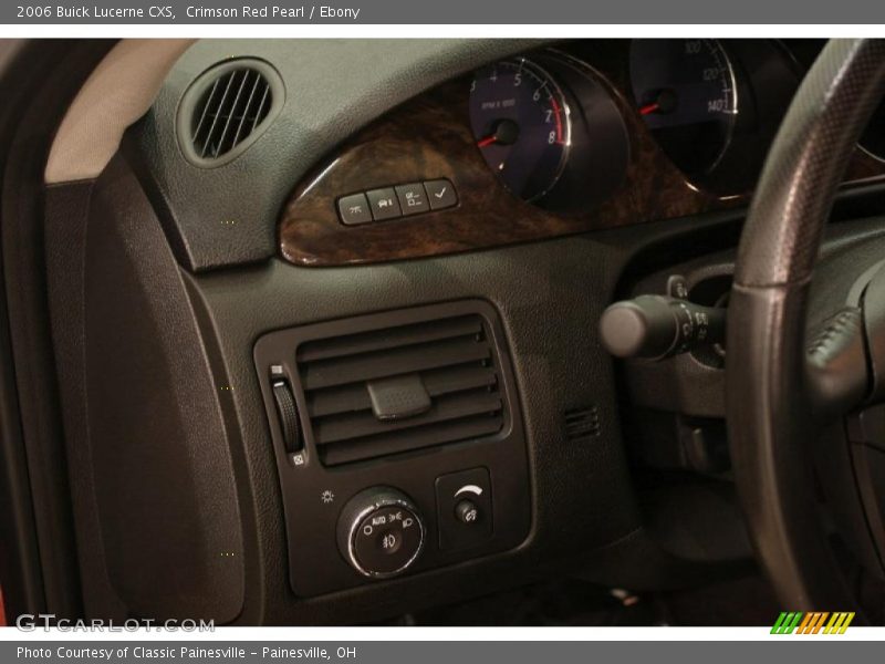 Crimson Red Pearl / Ebony 2006 Buick Lucerne CXS