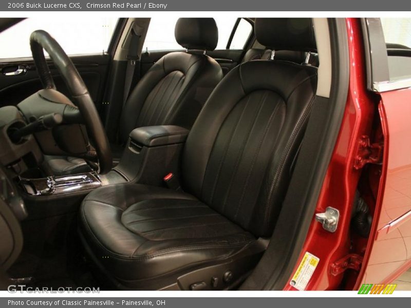 Crimson Red Pearl / Ebony 2006 Buick Lucerne CXS