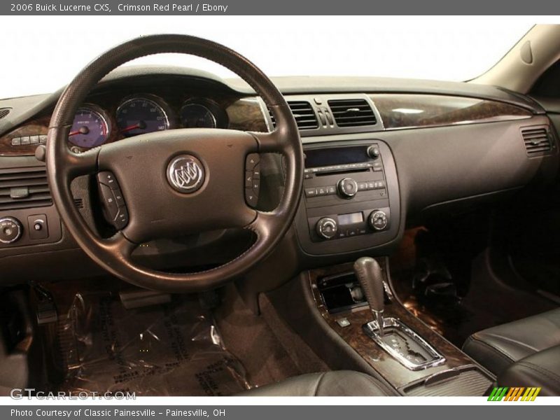 Crimson Red Pearl / Ebony 2006 Buick Lucerne CXS