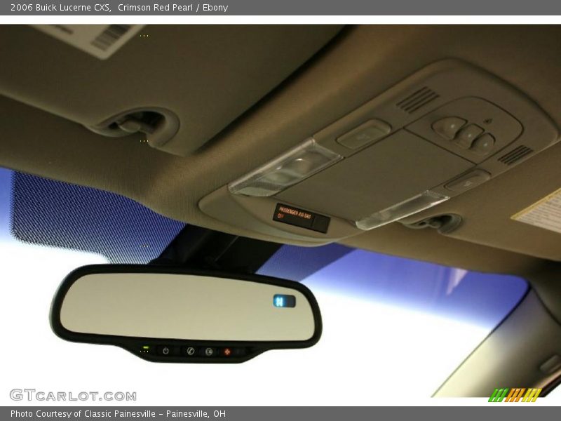 Crimson Red Pearl / Ebony 2006 Buick Lucerne CXS