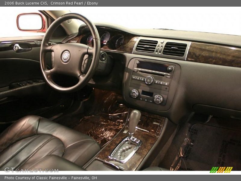 Crimson Red Pearl / Ebony 2006 Buick Lucerne CXS