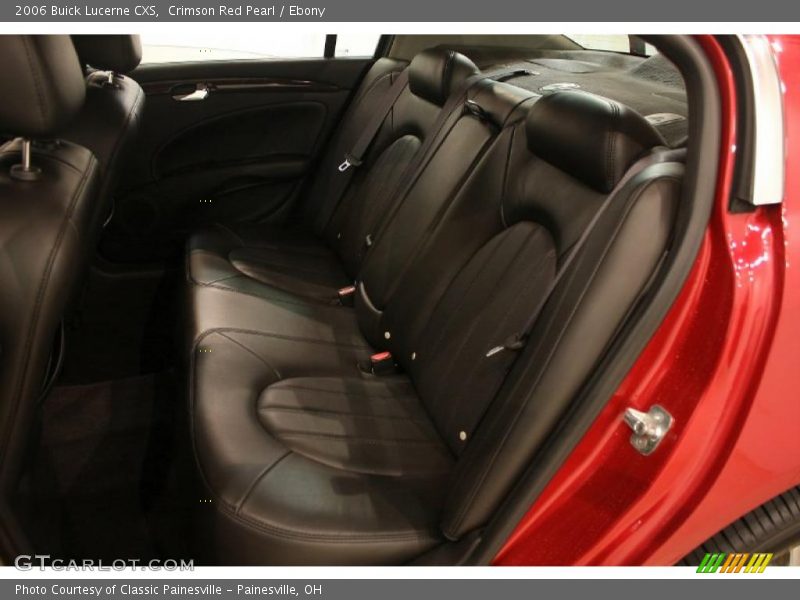 Crimson Red Pearl / Ebony 2006 Buick Lucerne CXS