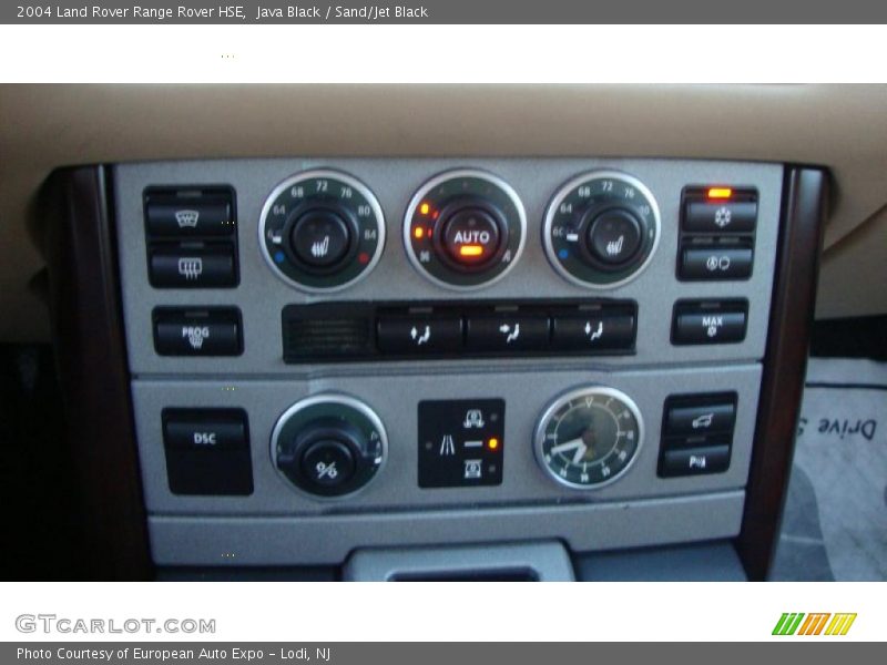 Java Black / Sand/Jet Black 2004 Land Rover Range Rover HSE