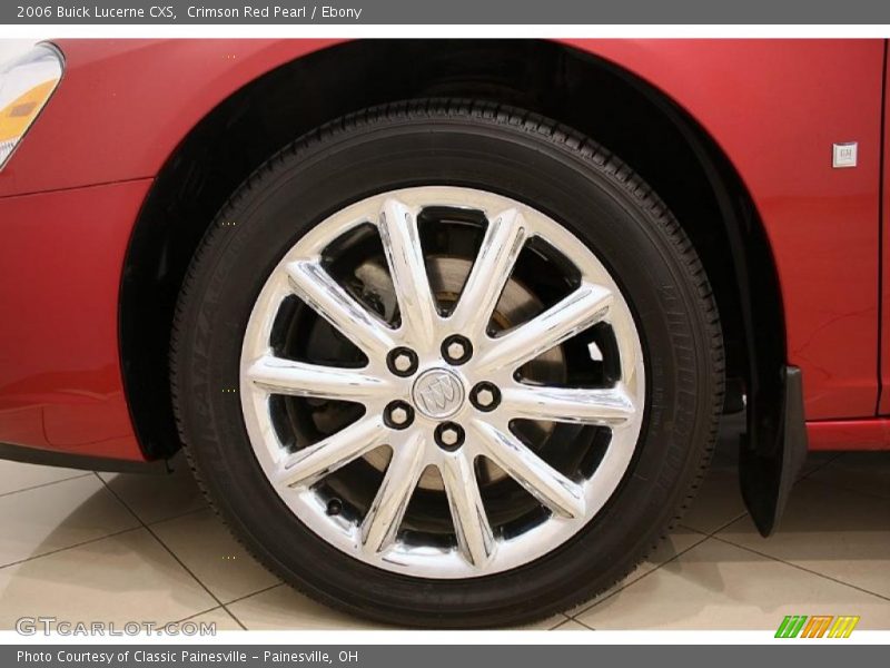 Crimson Red Pearl / Ebony 2006 Buick Lucerne CXS