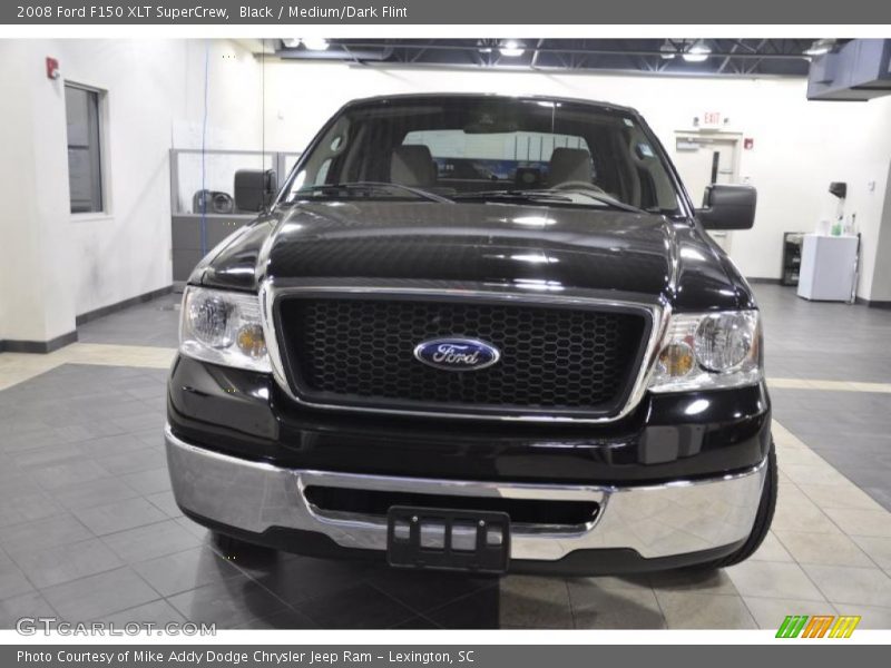 Black / Medium/Dark Flint 2008 Ford F150 XLT SuperCrew