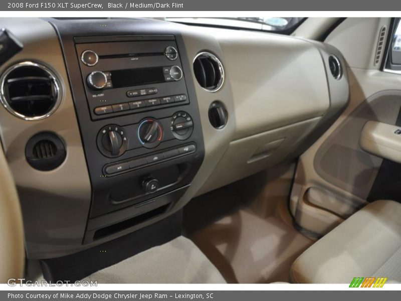 Black / Medium/Dark Flint 2008 Ford F150 XLT SuperCrew
