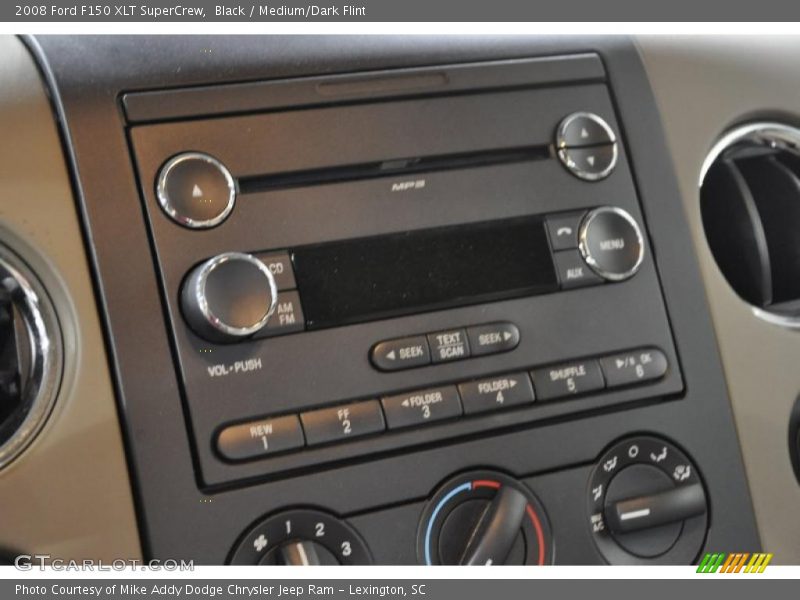 Black / Medium/Dark Flint 2008 Ford F150 XLT SuperCrew