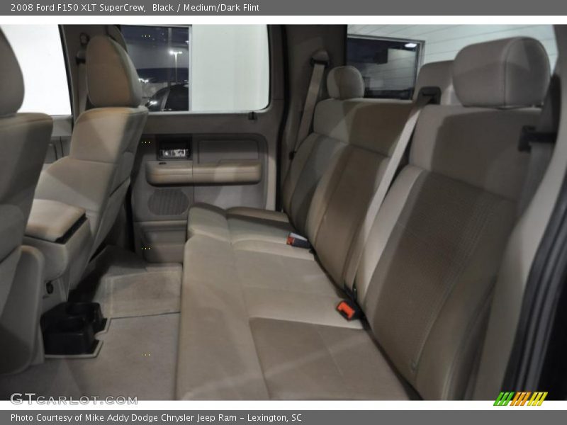Black / Medium/Dark Flint 2008 Ford F150 XLT SuperCrew