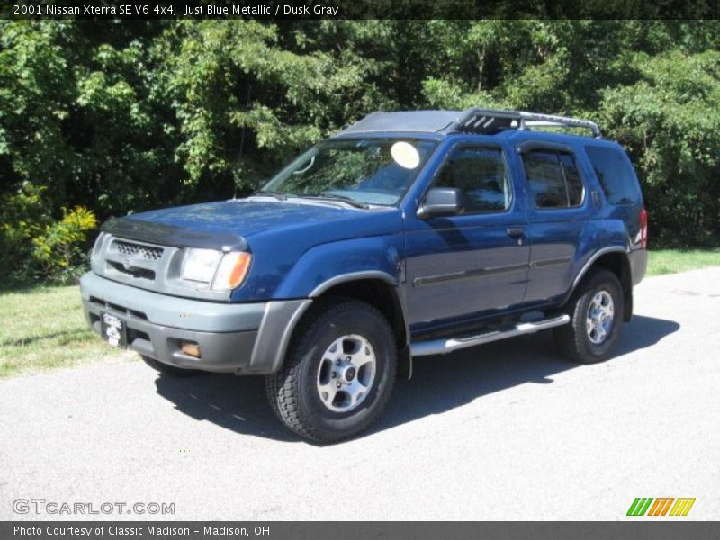 Just Blue Metallic / Dusk Gray 2001 Nissan Xterra SE V6 4x4