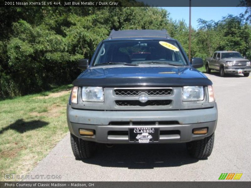 Just Blue Metallic / Dusk Gray 2001 Nissan Xterra SE V6 4x4