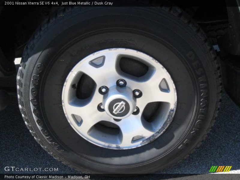 Just Blue Metallic / Dusk Gray 2001 Nissan Xterra SE V6 4x4