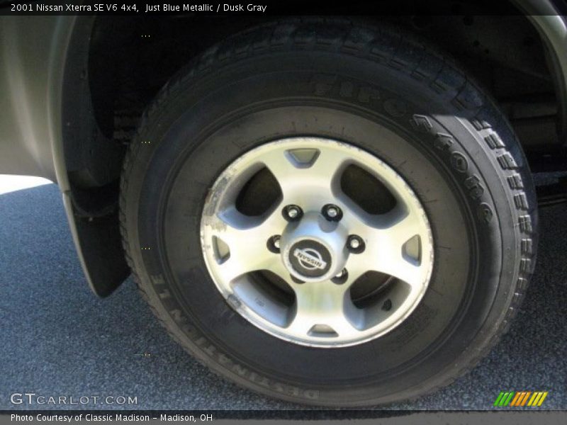 Just Blue Metallic / Dusk Gray 2001 Nissan Xterra SE V6 4x4