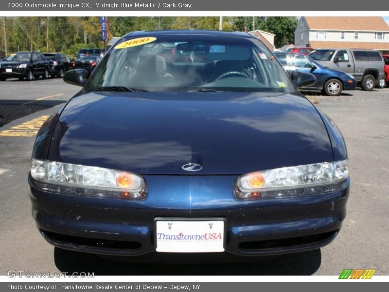 Midnight Blue Metallic / Dark Gray 2000 Oldsmobile Intrigue GX