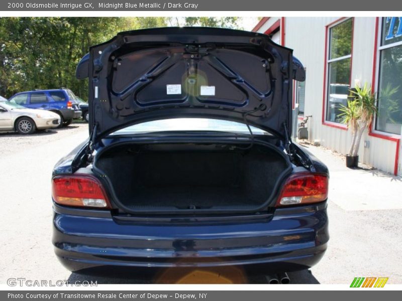 Midnight Blue Metallic / Dark Gray 2000 Oldsmobile Intrigue GX