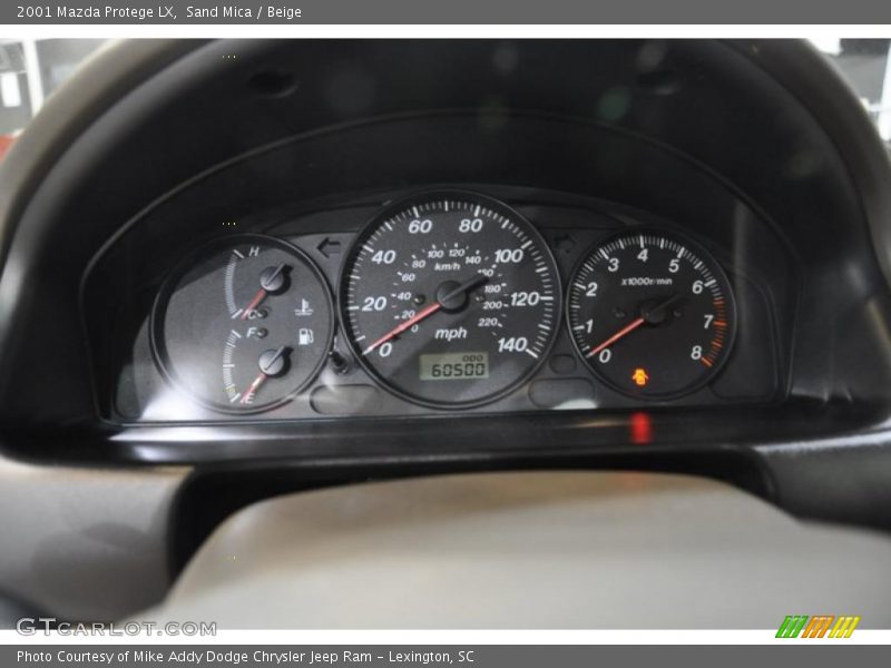 Sand Mica / Beige 2001 Mazda Protege LX