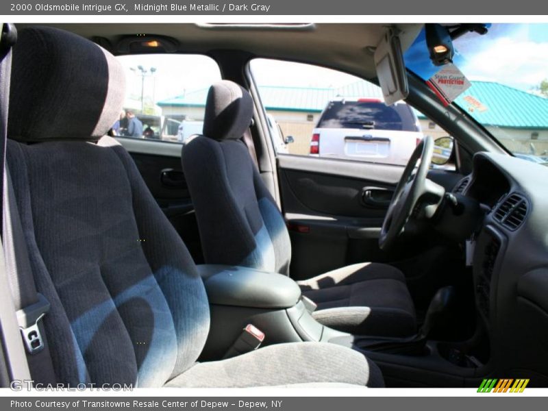 Midnight Blue Metallic / Dark Gray 2000 Oldsmobile Intrigue GX