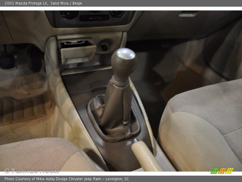 Sand Mica / Beige 2001 Mazda Protege LX
