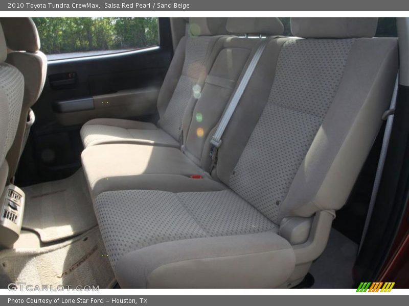 Salsa Red Pearl / Sand Beige 2010 Toyota Tundra CrewMax