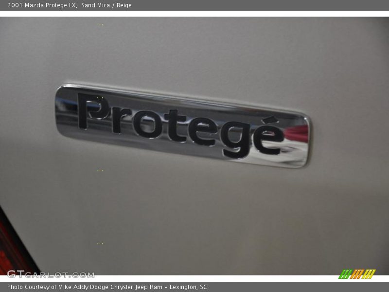 Sand Mica / Beige 2001 Mazda Protege LX