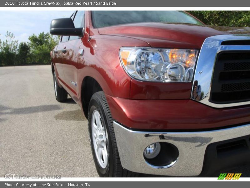 Salsa Red Pearl / Sand Beige 2010 Toyota Tundra CrewMax