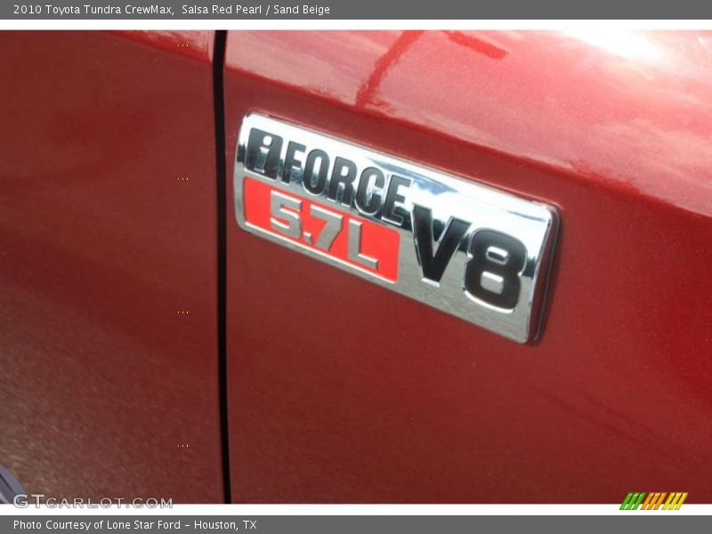 Salsa Red Pearl / Sand Beige 2010 Toyota Tundra CrewMax