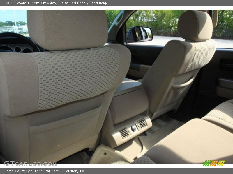 Salsa Red Pearl / Sand Beige 2010 Toyota Tundra CrewMax