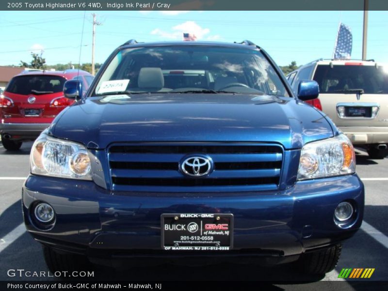 Indigo Ink Pearl / Gray 2005 Toyota Highlander V6 4WD